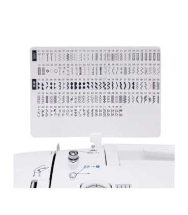 Singer 7640 sewing machine, electric current, white