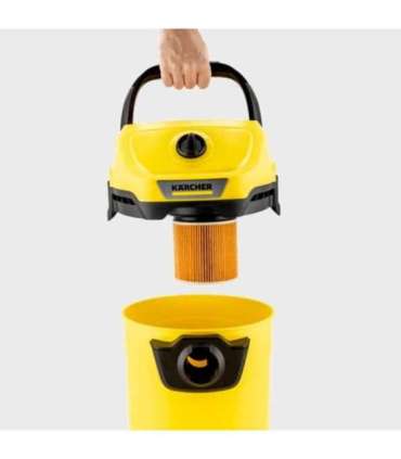 Universal hoover KARCHER WD 3 V-17/4/35 + nozzles 17 l 1000 W (1.628-124.0) Black, Yellow