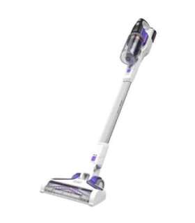 Black & Decker BHFEV1825CP stick vacuum/electric broom 2-in-1 stick vacuum Battery Dry Bagless White 2.5 Ah