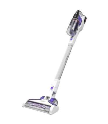 Black & Decker BHFEV1825CP stick vacuum/electric broom 2-in-1 stick vacuum Battery Dry Bagless White 2.5 Ah