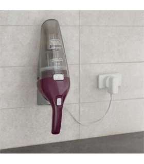 Black & Decker NVC115W handheld vacuum Grey, Purple Bagless