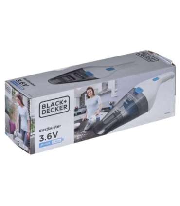 Black & Decker NVC115JL handheld vacuum Grey, White Bagless