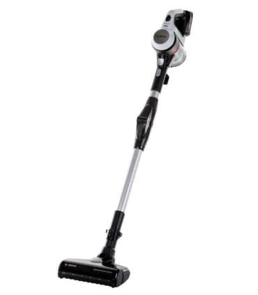 Bosch BBS711W stick vacuum/electric broom Bagless 0.3 L Black, Stainless steel, White
