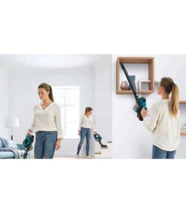Bosch Serie 6 BBS611LAG stick vacuum/electric broom 2-in-1 stick vacuum Battery Dry Bagless 0.3 L Blue 2.5 Ah