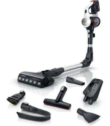 Bosch BSS711W stick vacuum/electric broom Battery Dry Bagless 0.3 L Black, Silver, White