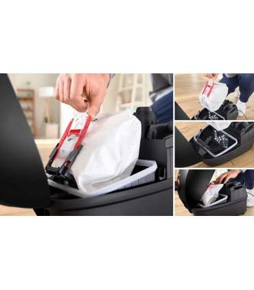 Bosch Serie 4 BGB41POW1 850 W black bagged vacuum cleaner