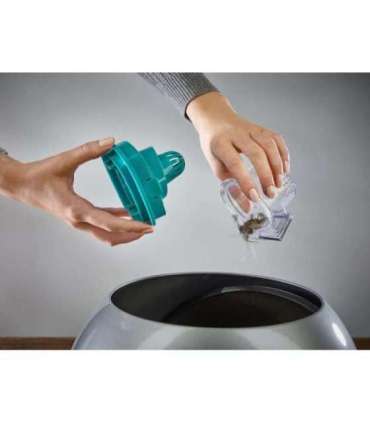 Leifheit PowerVac 2in1 2-in-1 stick vacuum Battery Dry Cyclonic Bagless Black, Blue, White