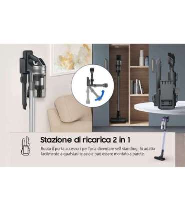 Samsung VS15A6031R4 Stick vacuum Battery Dry Bagless 0.8 L Black