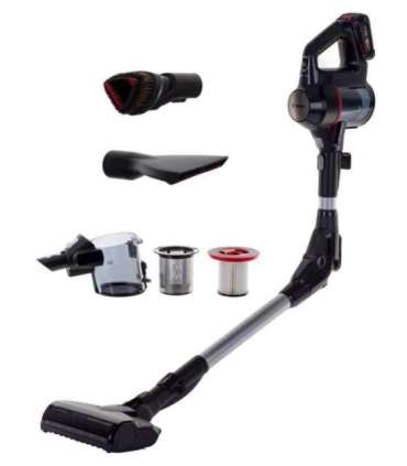 Bosch BBS712A stick vacuum/electric broom Bagless 0.3 L Black, Stainless steel