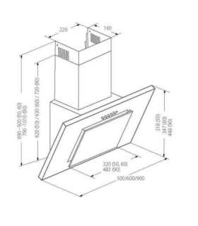 Akpo WK-4 Nero Line Eco 50 Wall-mounted White
