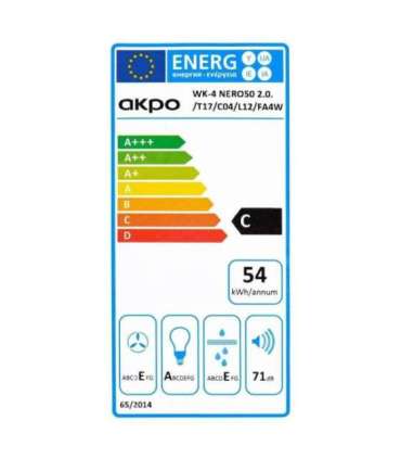AKPO WK-4 NERO LINE 2.0 50 BLACK T300 LED linear hood/actuator