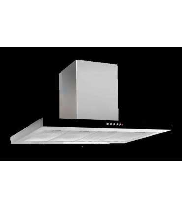 Akpo WK-4 Feniks Slim Glass 60 INOX ECO Wall-mounted Stainless steel