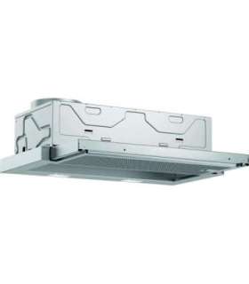 Bosch Serie 2 DFL063W56 cooker hood Semi built-in (pull out) Metallic 328 m³/h