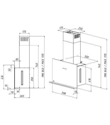 HOOD AKPO WK-9 VERON PRO 60 GOLD PAINTED