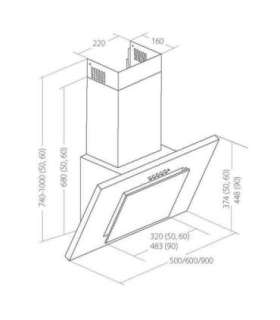 Akpo WK-4 Nero Eco Wall-mounted 420 m³/h
