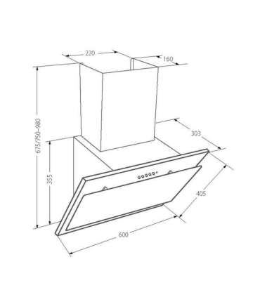 Akpo WK-4 Juno Eco 60 Wall-mounted Black