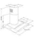 Chimney hood Akpo WK-4 Largo Eco 50 Wall-mounted Black