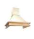 Akpo WK-4 Rustica 60 Cooker hood Wall-mounted Beige, Wood