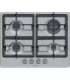 Bosch Serie 4 PGH6B5K90 hob Stainless steel Built-in 60 cm Gas 4 zone(s)