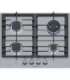 Bosch Serie 6 PCH6A5I90 hob Stainless steel Built-in 60 cm Gas 4 zone(s)