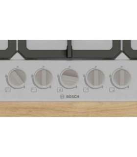 Bosch Serie 4 PGQ7B5K90 hob Stainless steel Built-in 75 cm Gas 5 zone(s)