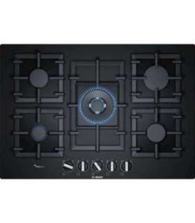 Bosch Serie 6 PPQ7A6B90 hob Black Built-in Gas 5 zone(s)