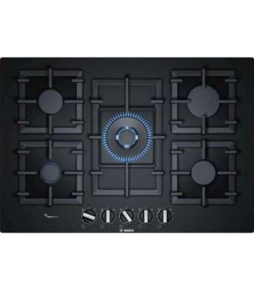 Bosch Serie 6 PPQ7A6B90 hob Black Built-in Gas 5 zone(s)