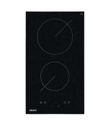 Akpo PKA 30 830/2 hob Black Built-in 30 cm 2 zone(s)