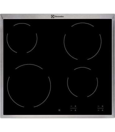 Electrolux EHF16240XK hob Black Built-in Zone Ceramic hob 4 zone(s)