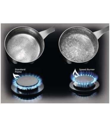 Electrolux EGS6426SX Stainless steel Built-in Gas 4 zone(s)