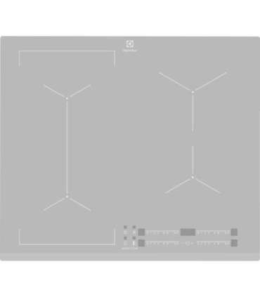Electrolux EIV63440BS Silver Built-in Zone induction hob 4 zone(s)
