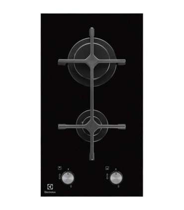 Electrolux EGC3322NVK Black Built-in Gas 2 zone(s)