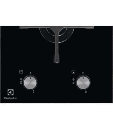 Electrolux EGC3322NVK Black Built-in Gas 2 zone(s)