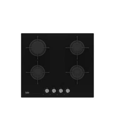 Beko HILG 64220 S hob Black Built-in Gas 4 zone(s)
