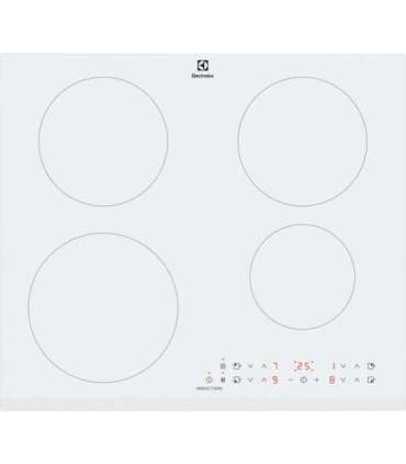 Electrolux LIR60430BW White Built-in 60 cm Zone induction hob 4 zone(s)