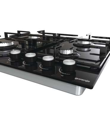 Gorenje GT641KB hob Black Built-in 60 cm Gas 4 zone(s)
