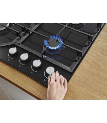 Gorenje GT641KB hob Black Built-in 60 cm Gas 4 zone(s)