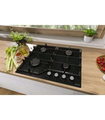Gorenje GT641KB hob Black Built-in 60 cm Gas 4 zone(s)