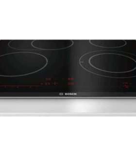 Bosch Serie 8 PKN675DP1D hob Black, Stainless steel Built-in Ceramic 4 zone(s)