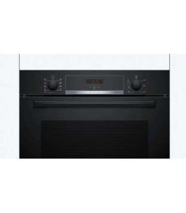 BOSCH HBA514BB3 oven + BOSCH HEZ538000 single-level telescopic runners
