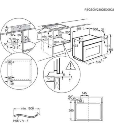 ELECTROLUX LVL8E09Z oven