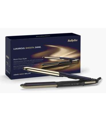 BaByliss ST484E hair styling tool Straightening iron Warm Black, Gold 3.3 m