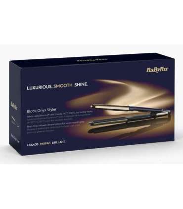 BaByliss ST484E hair styling tool Straightening iron Warm Black, Gold 3.3 m