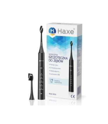 Black sonic electric toothbrush HX702