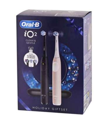 ORAL-B IO2 DUO XMAS TOOTHBRUSH SET