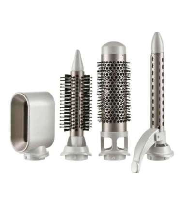 ADLER AD 2027 white hair dryer and curling iron