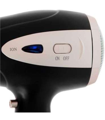 Adler Mesko MS 2287 hair dryer 2400 W Black, Champagne