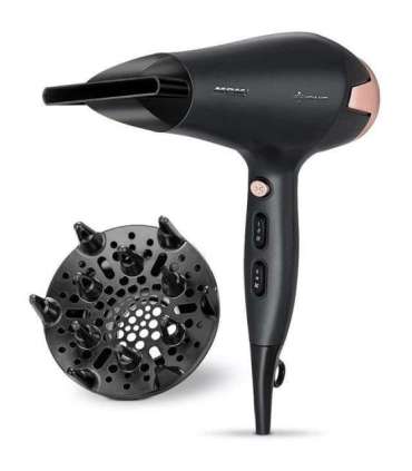 MPM MSW-24 Hair dryer 2500 W Black, Pink