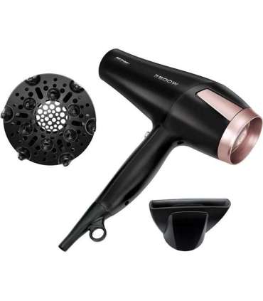 MPM MSW-24 Hair dryer 2500 W Black, Pink
