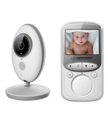 Esperanza EHM003 video baby monitor 50 m White